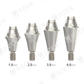 Multi-Unit Straight abutment compatible with Dio UFII